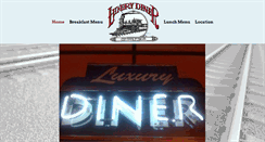 Desktop Screenshot of luxurydiner.com